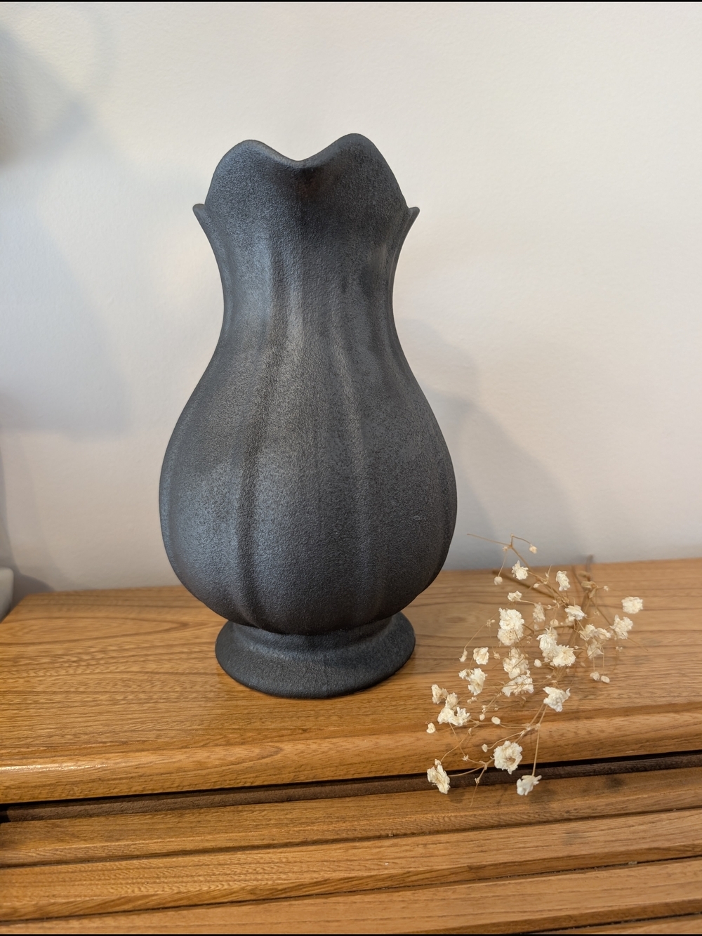Textured Charcoal Pitcher - Picture 5 of 7
